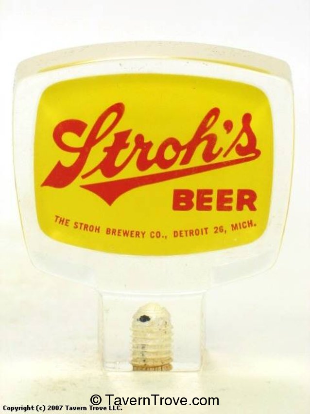 Stroh's Beer