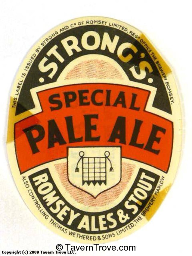 Strong's Special Pale Ale