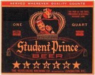 Student Prince Lager Beer