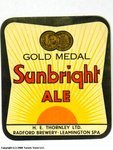 Sunbright Gold Medal Ale