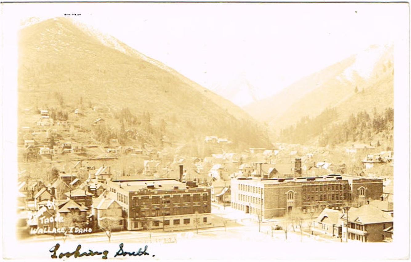 Sunset Brewing Co. Town Scene RPPC