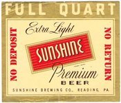 Sunshine Premium Beer