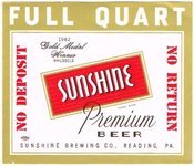 Sunshine Premium Beer