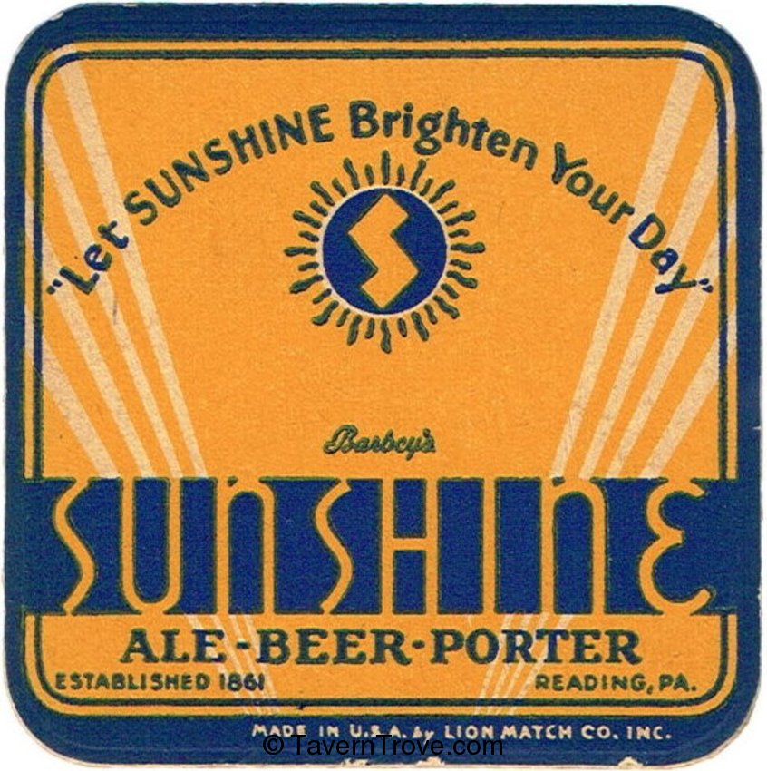 Sunshine Ale-Beer-Porter