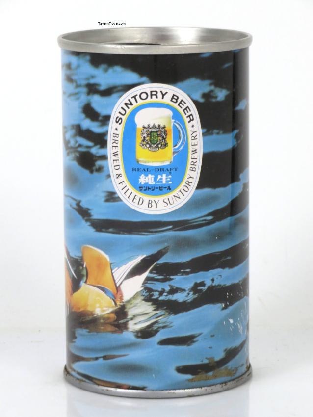 Suntory Beer (tree) #504 Mandarin Duck 12oz Can Japan