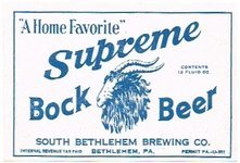 Supreme Bock Beer (Light Blue)