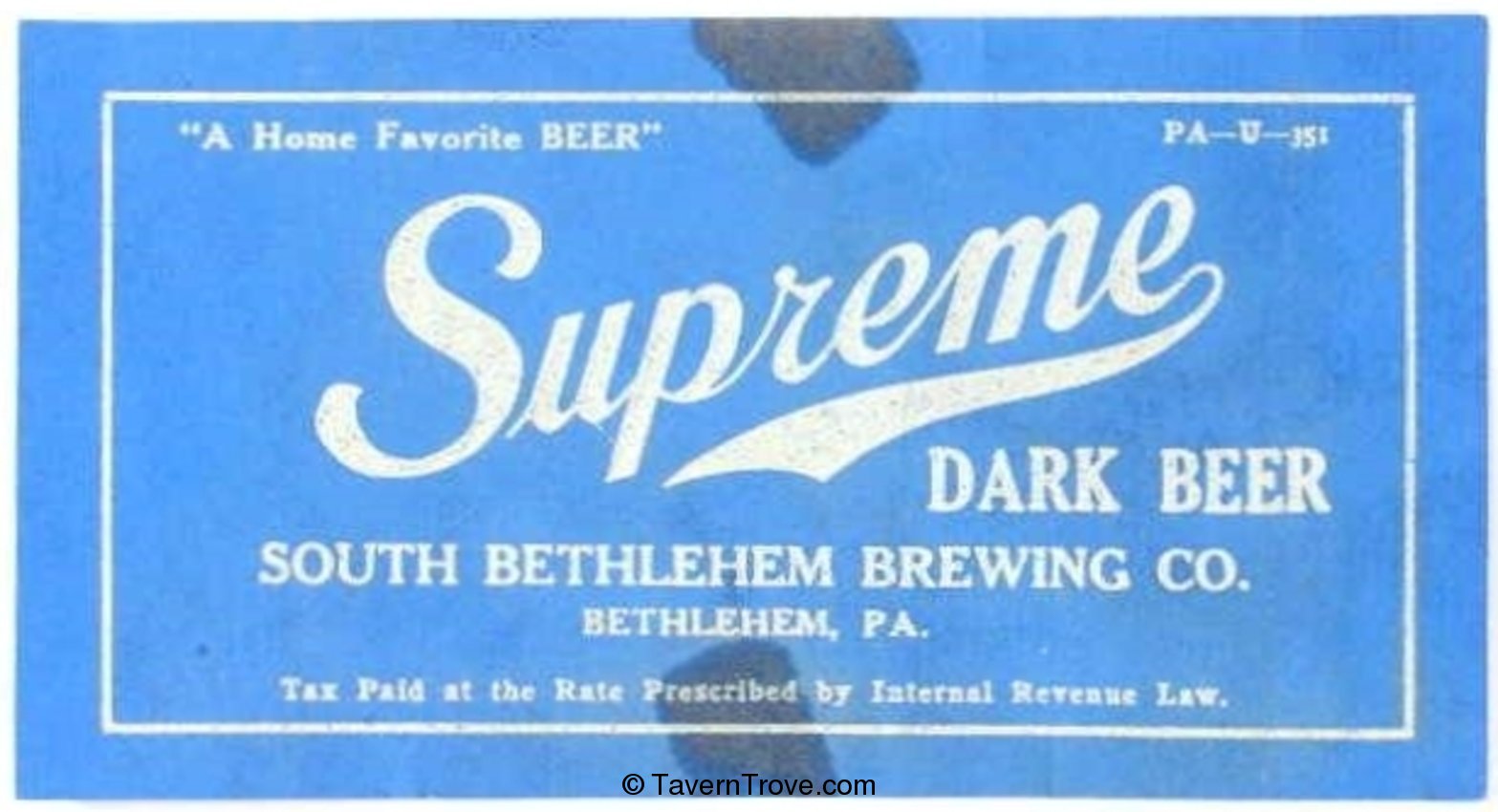 Supreme Dark Beer 