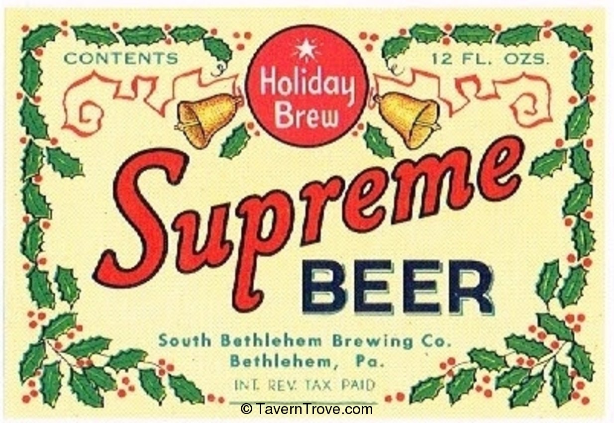 Supreme Holiday Brew Beer