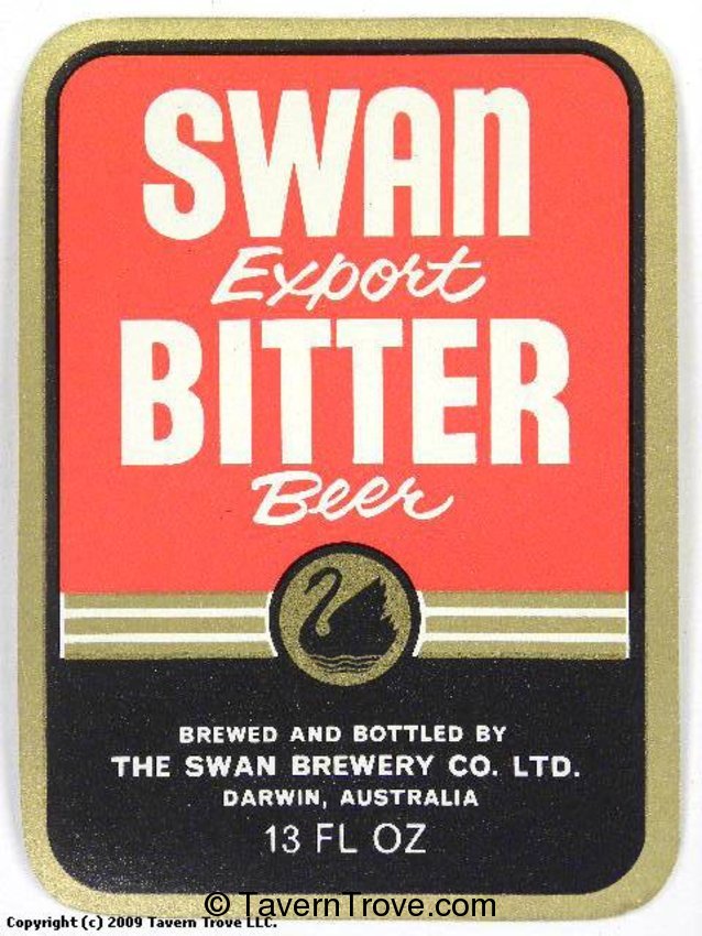 Swan Export Bitter Beer