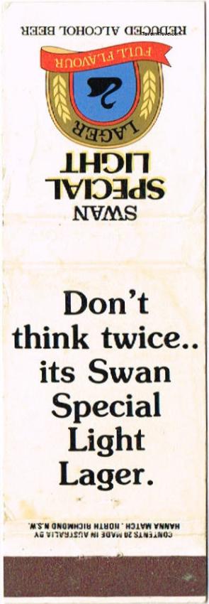 Swan Special Light Beer
