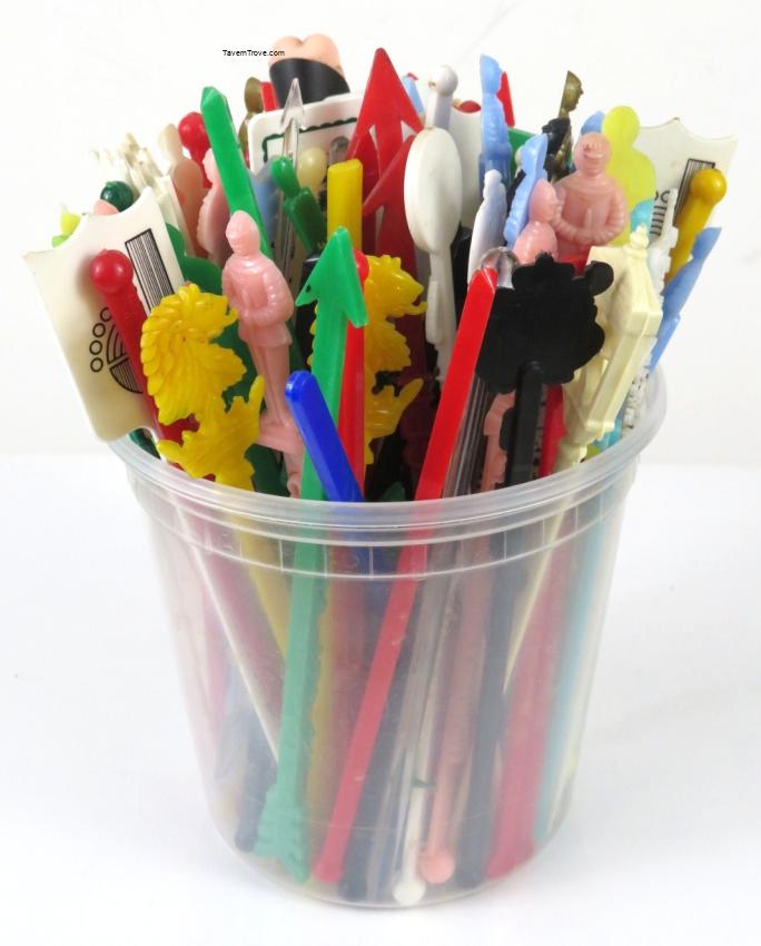 Swizzle Sticks Lot Holiday Inn Jubilation Disco Olean New York Etc.