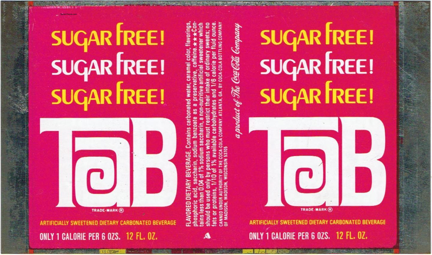 Tab Sugar Free Cola (sheet)