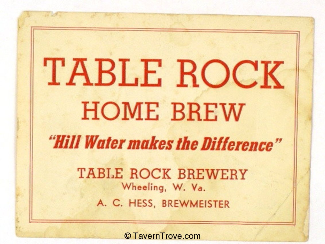 Table Rock Home Brew
