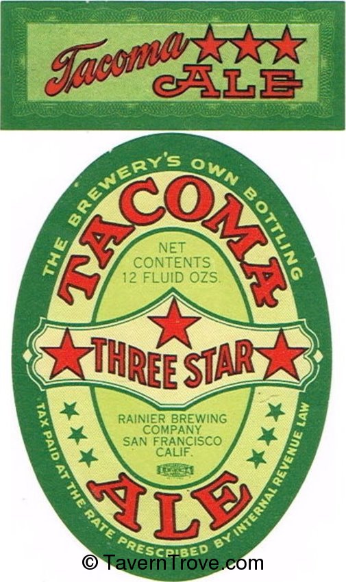 Tacoma Three Star Ale
