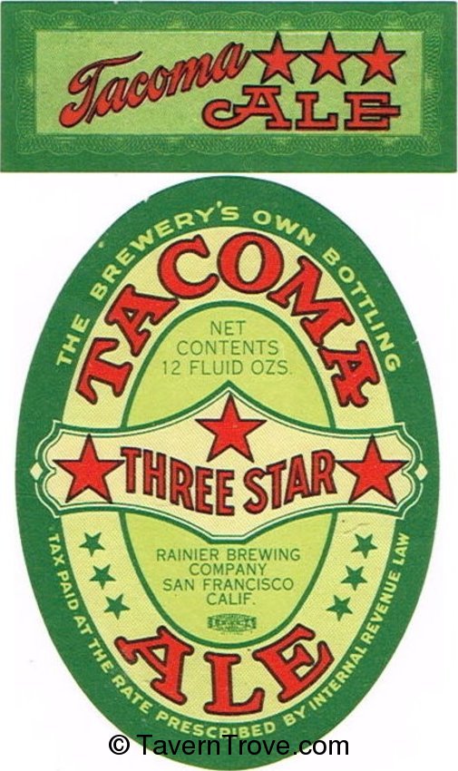 Tacoma Three Star Ale