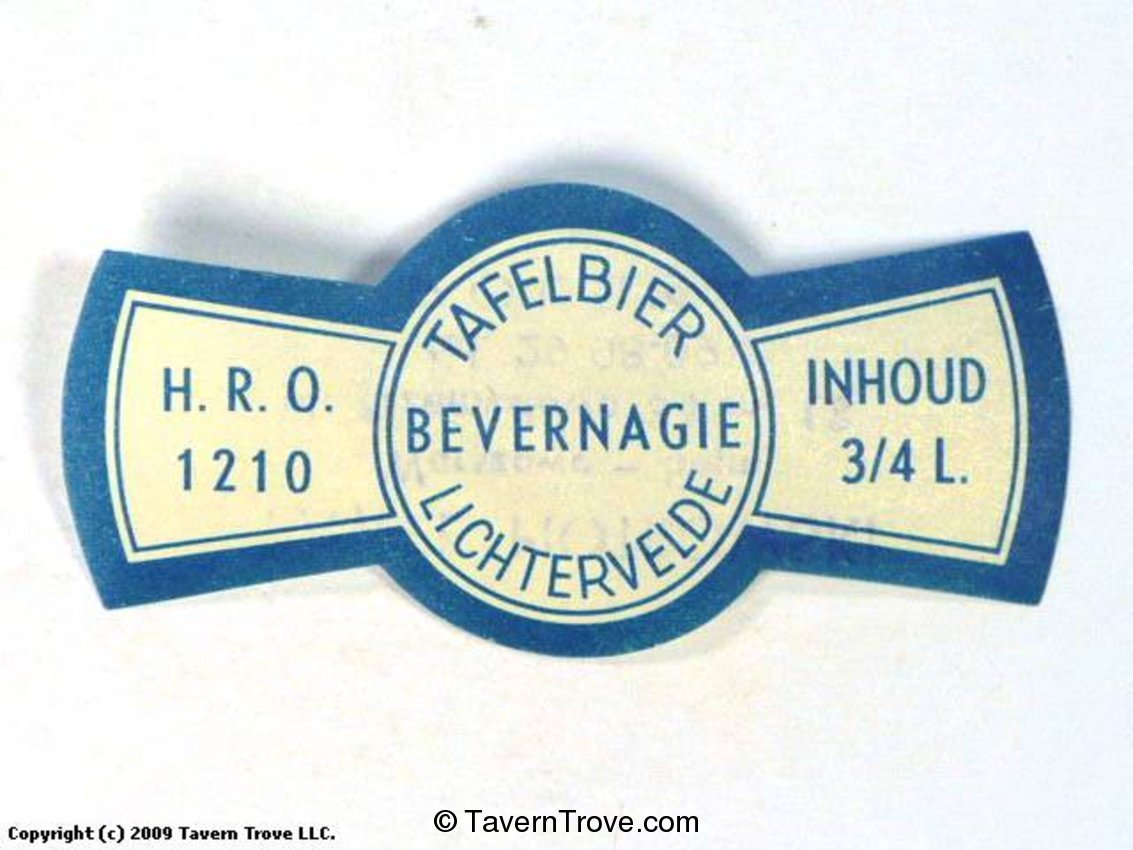 Tafelbier Neck Label