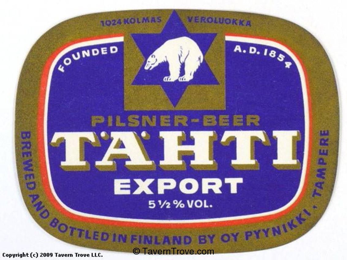 Tähti Export Beer