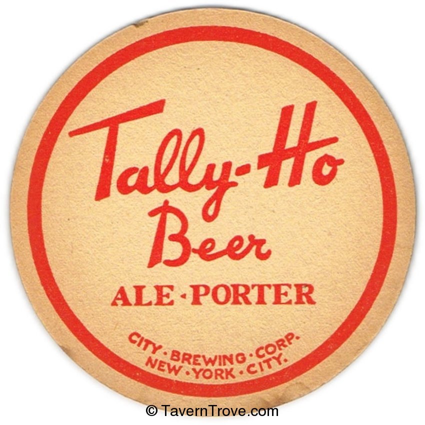 Tally-Ho Beer Ale Porter