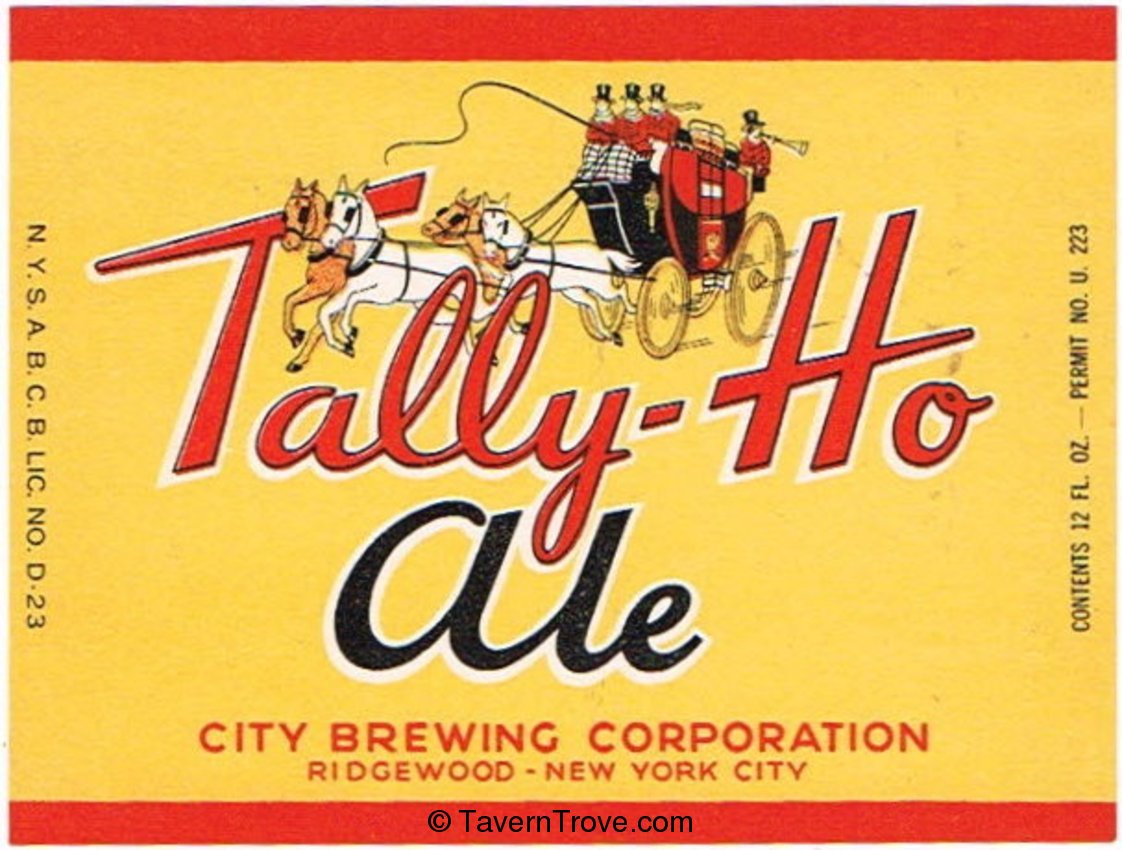 Tally-Ho Ale