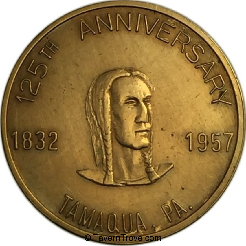 Tamaqua, PA 125th Anniversary token