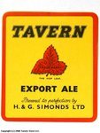 Tavern Export Ale