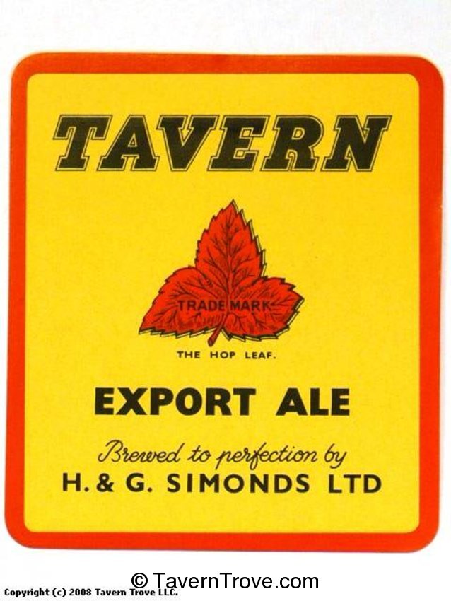 Tavern Export Ale