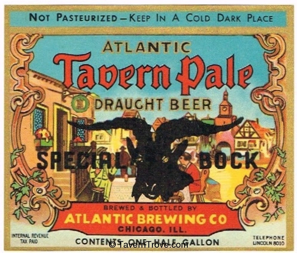 Tavern Pale Special Bock Beer