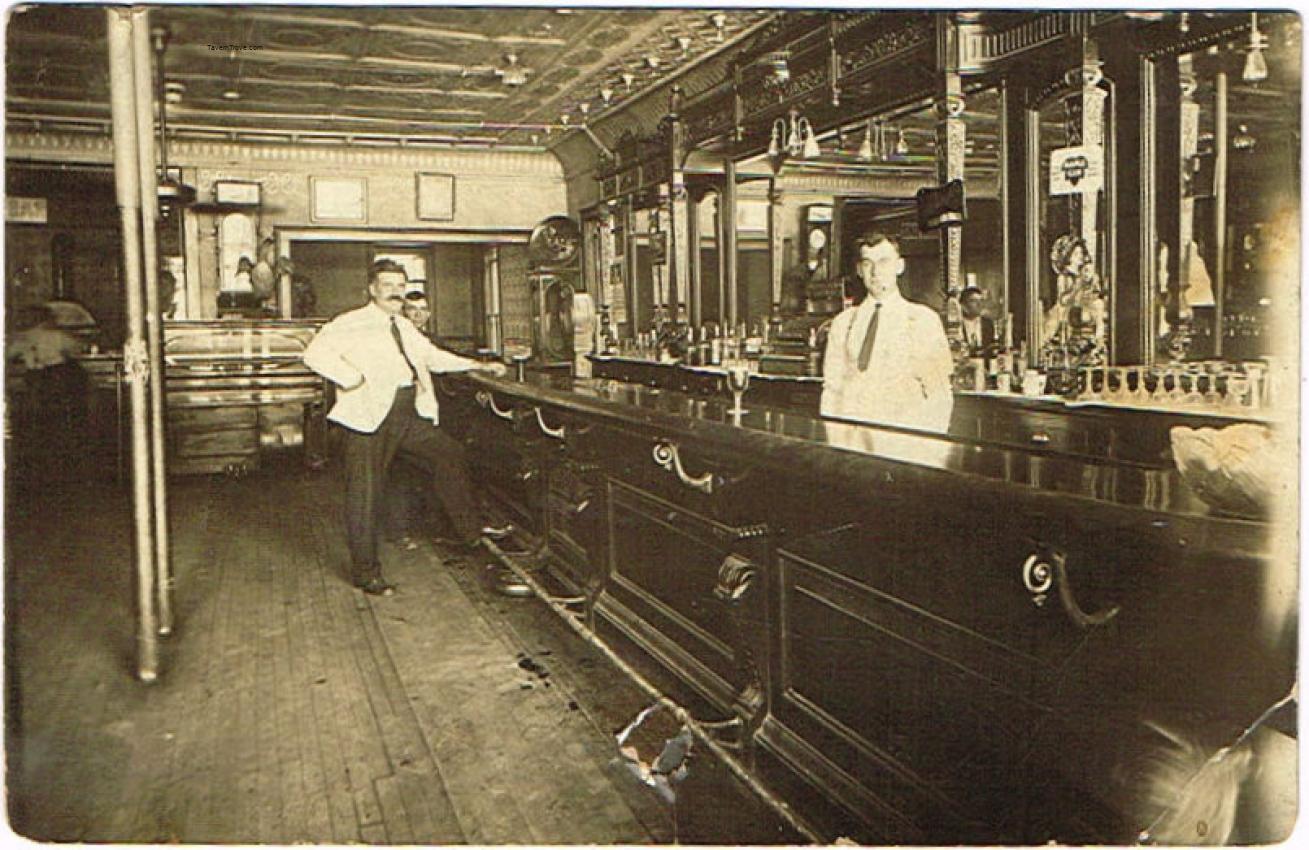 Tavern Interior (McCormick Brewery charger in corner)