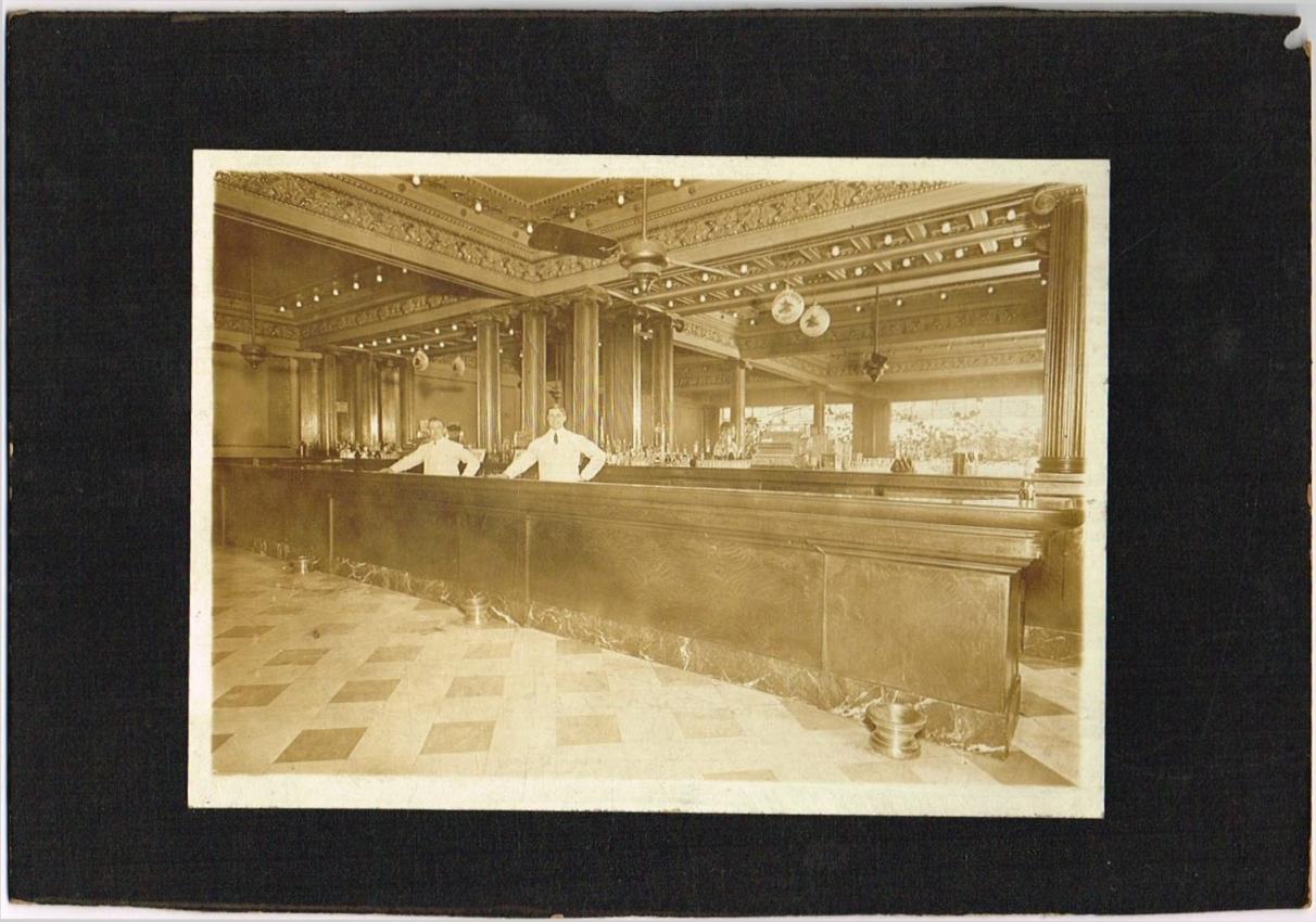 Tavern Interior Budweiser Globe Light Wurzburger
