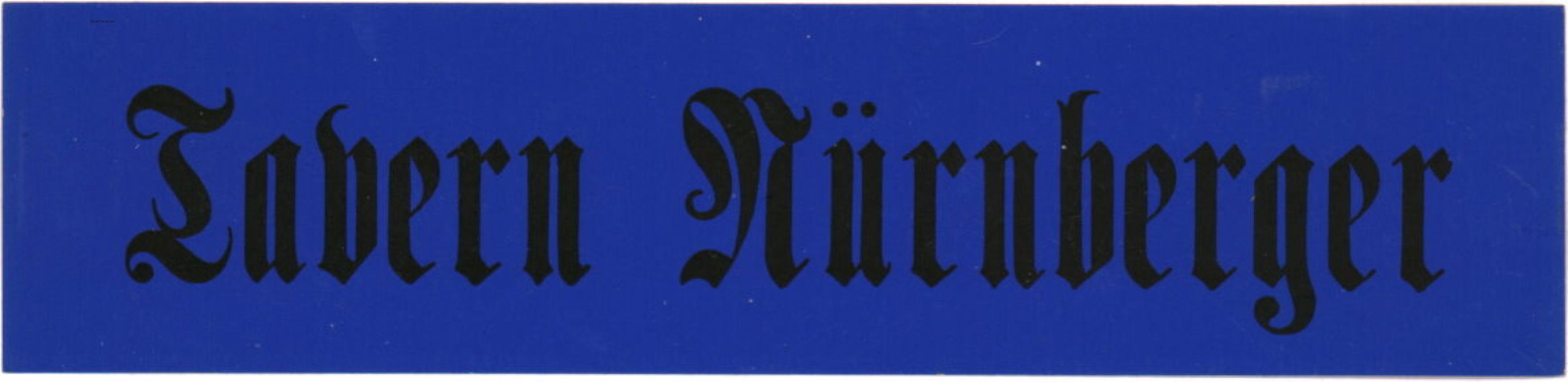 Tavern Nurnberger Beer