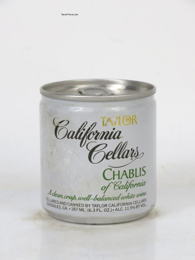 Taylor California Cellars Chablis Wine 6.3oz