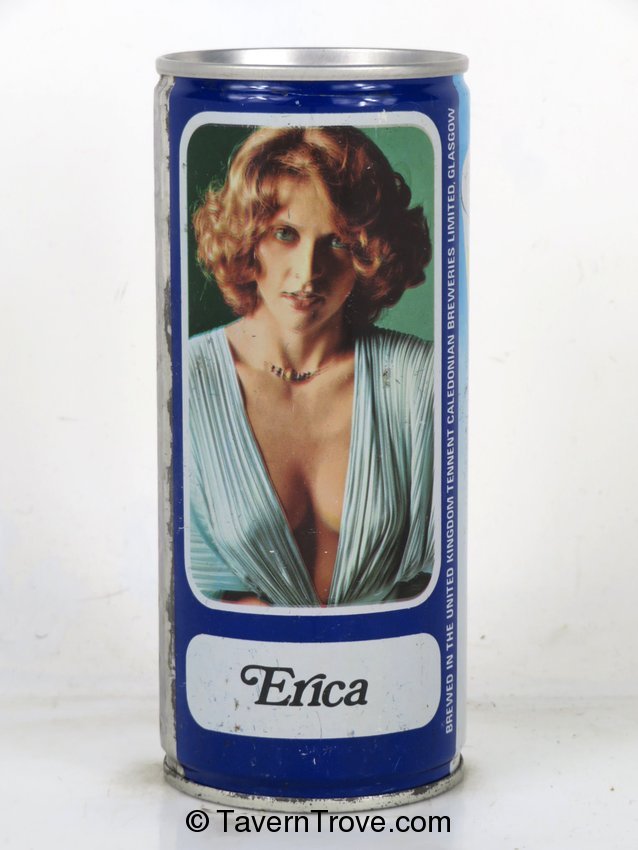 Tennent's Lager Beer (Erica with sleeves)
