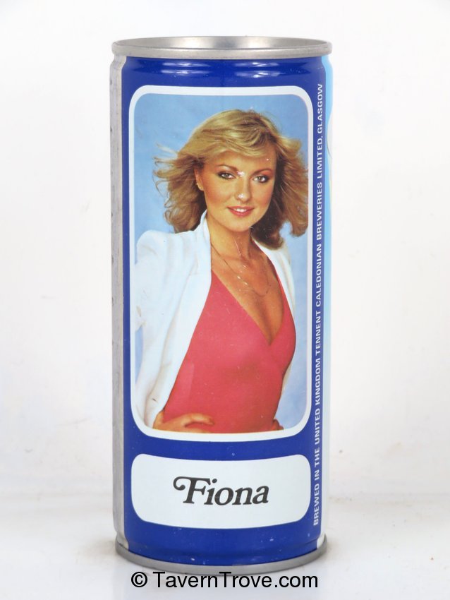Tennent's Lager Beer (Fiona with blowing hair)