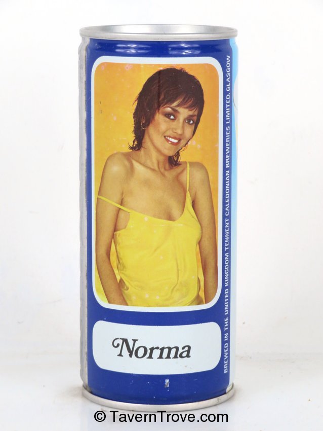 Tennent's Lager Beer (Norma with yellow)