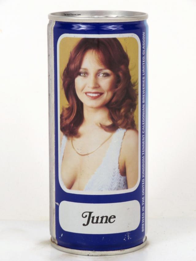 Tennent's Lager Beer (June with Halter Top)