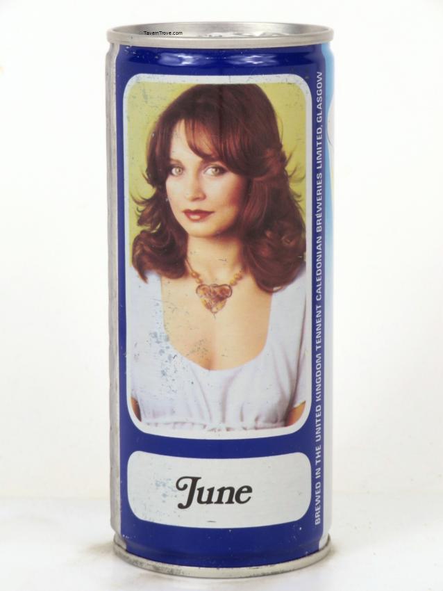 Tennent's Lager Beer (June with White Blouse)
