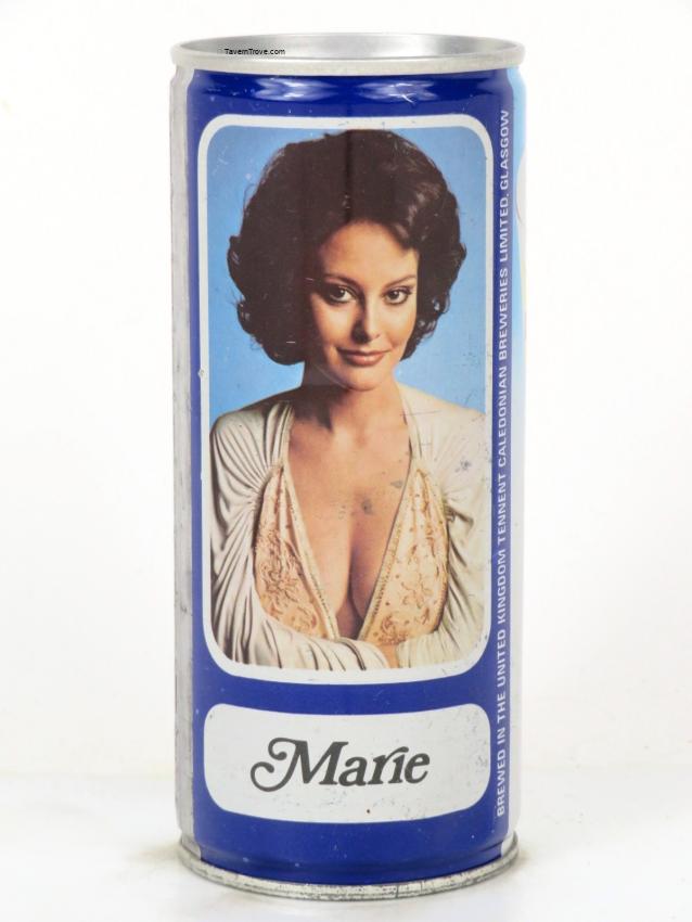 Tennent's Lager Beer (Marie, Confident)