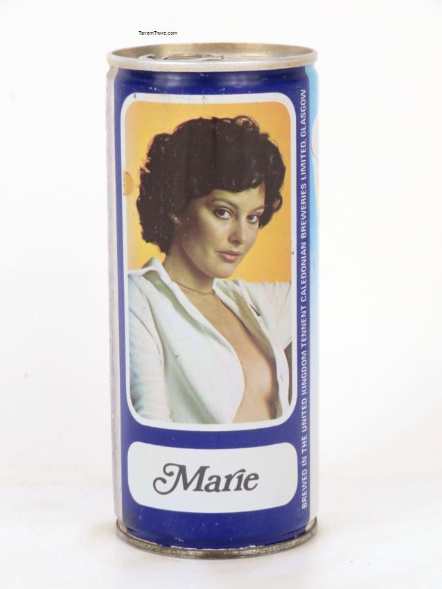 Tennent's Lager Beer (Marie, Staring Down The Camera)
