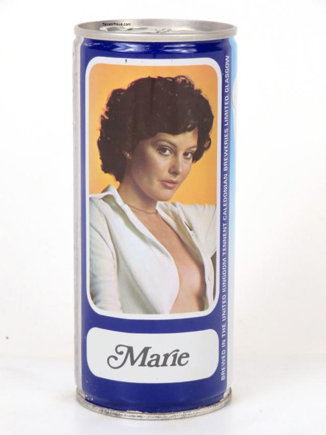 Tennent's Lager Beer (Marie, Staring Down The Camera) Dupe