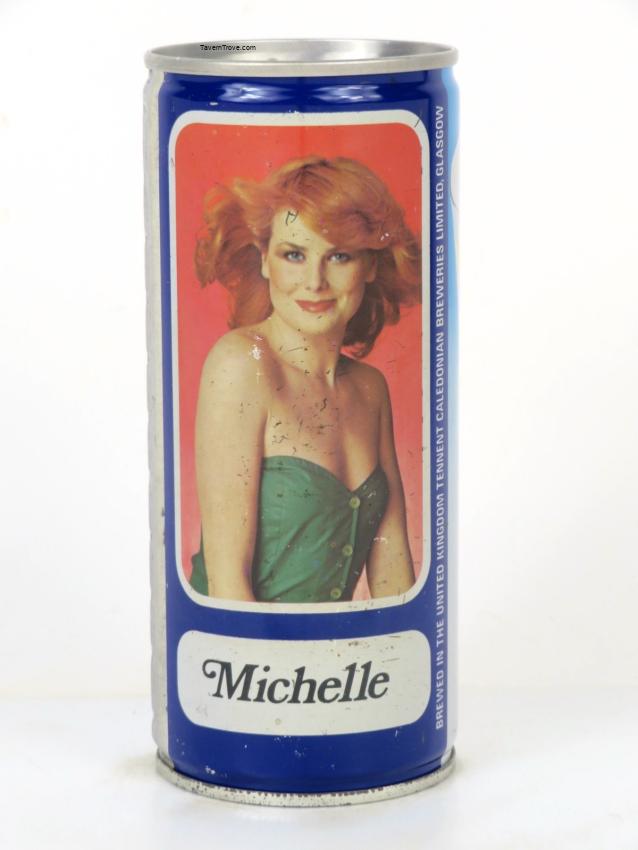 Tennent's Lager Beer (Michelle with green)