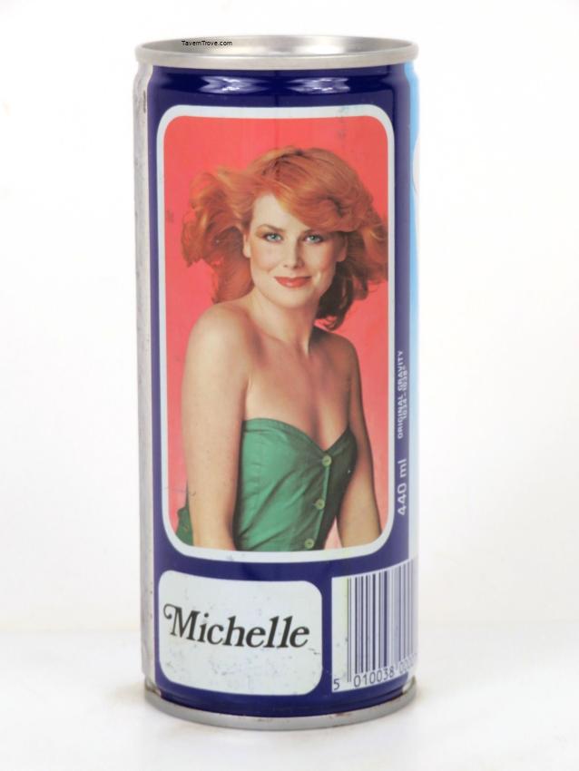Tennent's Lager Beer (Michelle with green)