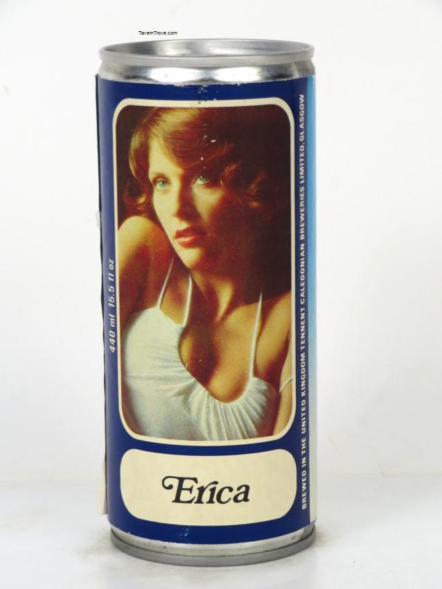 Tennent's Lager Beer Paper Label (Erica)