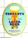 Tennent's Lager Beer