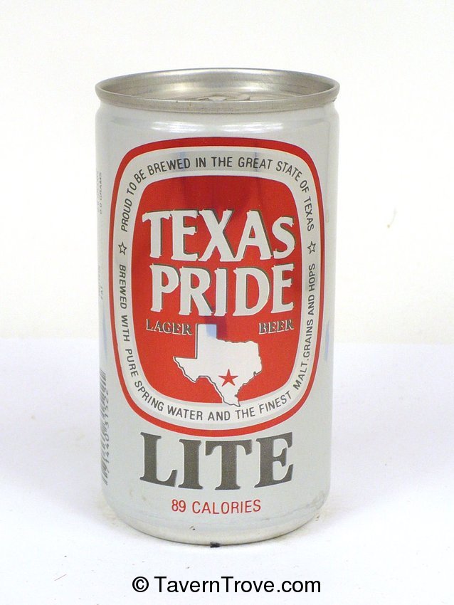 Texas Pride Light Beer