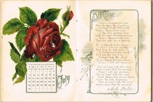 The Song of the Roses Calendar Book