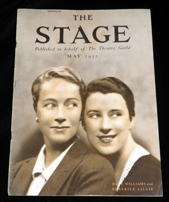 The Stage Magazine May Hope Williams Beatrice Lillie