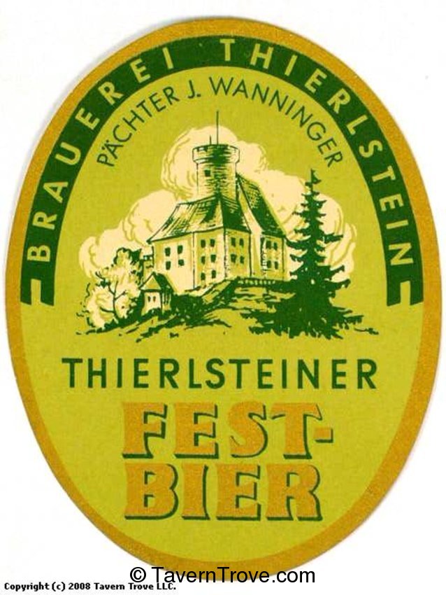 Thierlsteiner Fest-Bier
