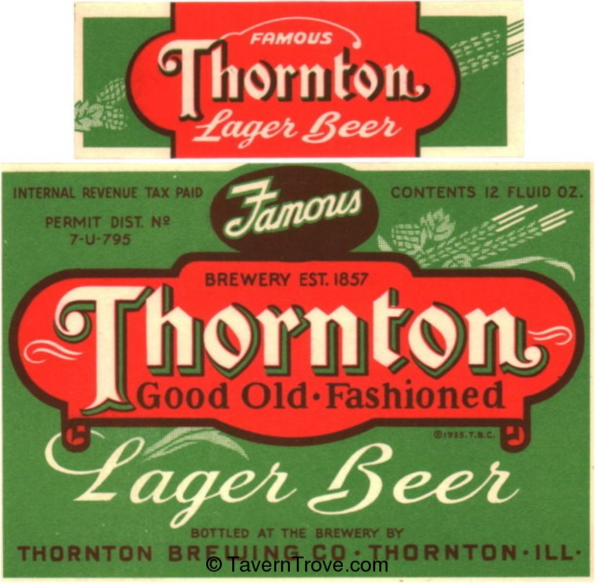 Thornton Lager Beer