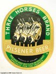 Three Horses Brand Pilsener Beer