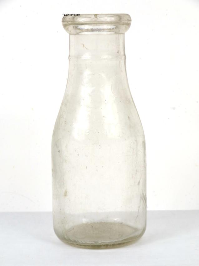 Three Cent 3¢ Store Pint Milk Bottle